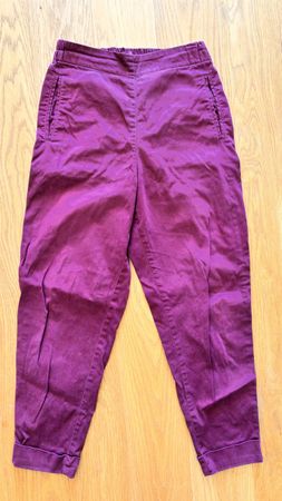 Clemente Hose lila elastischer Bund guter Zustand
