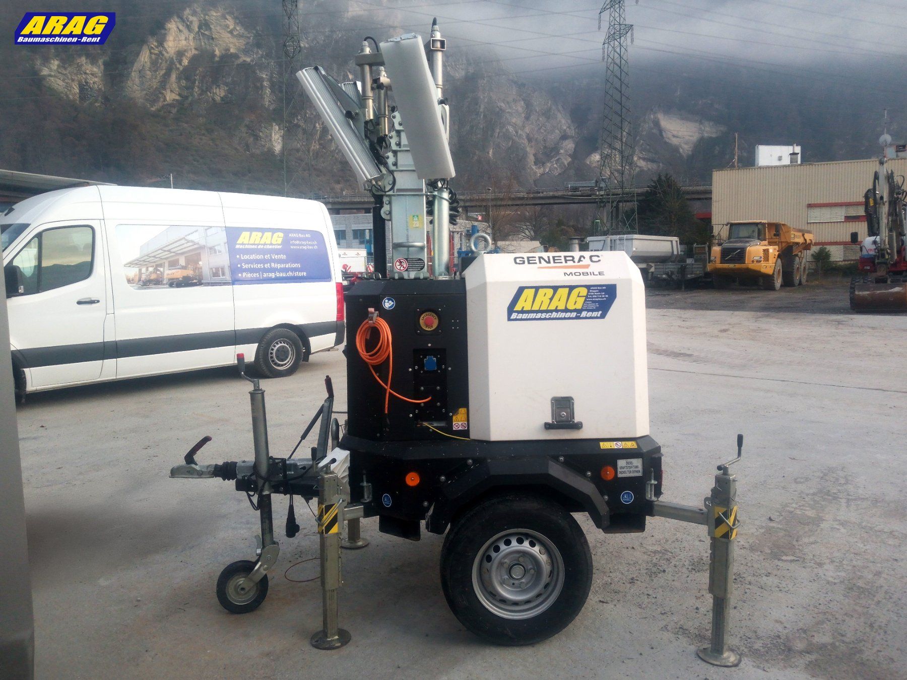 Lampade: Generac V20 Hyper Baustellenbeleuchtung – Usato da Hasle LU venduto da Arag08
