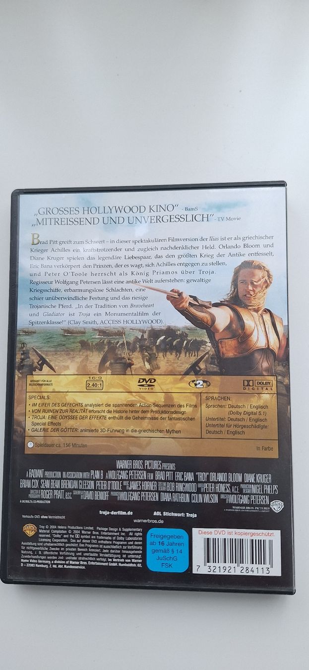 Tutti i DVDs: Troja   2DVDs – Usato da Schwyz venduto da cla_8w6t 1