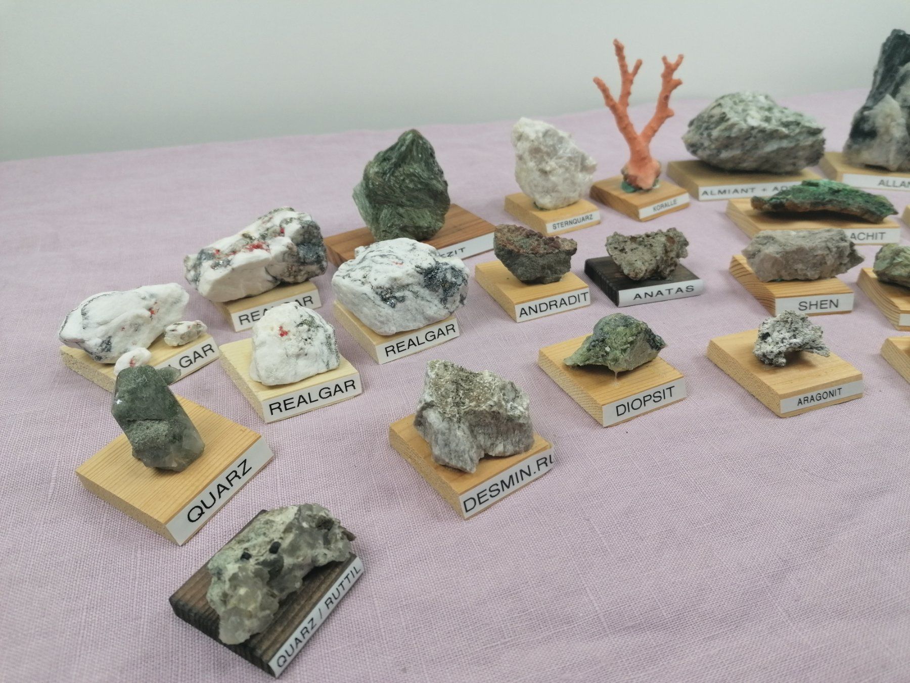 Minerali & Pietre curative: Mineraliensammlung - 27 Stück – Usato da Köniz venduto da Brockenreich 1