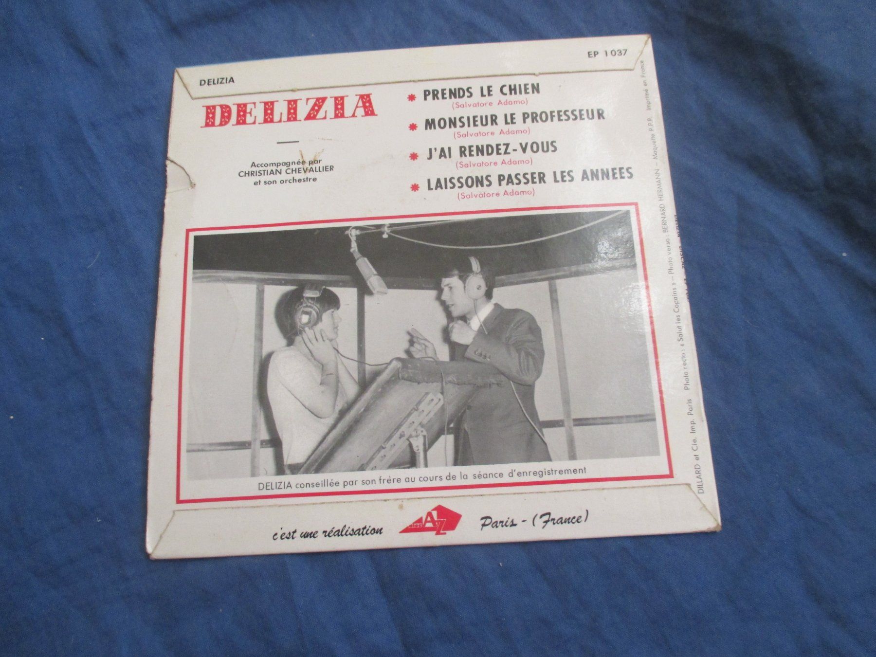 Dischi in vinile: Delizia EP Prends le chien – Usato da Colombier NE venduto da nene288 1