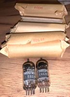 2 Röhren / Radioröhren ECC85 (2fach Triode) NOS, Philips
