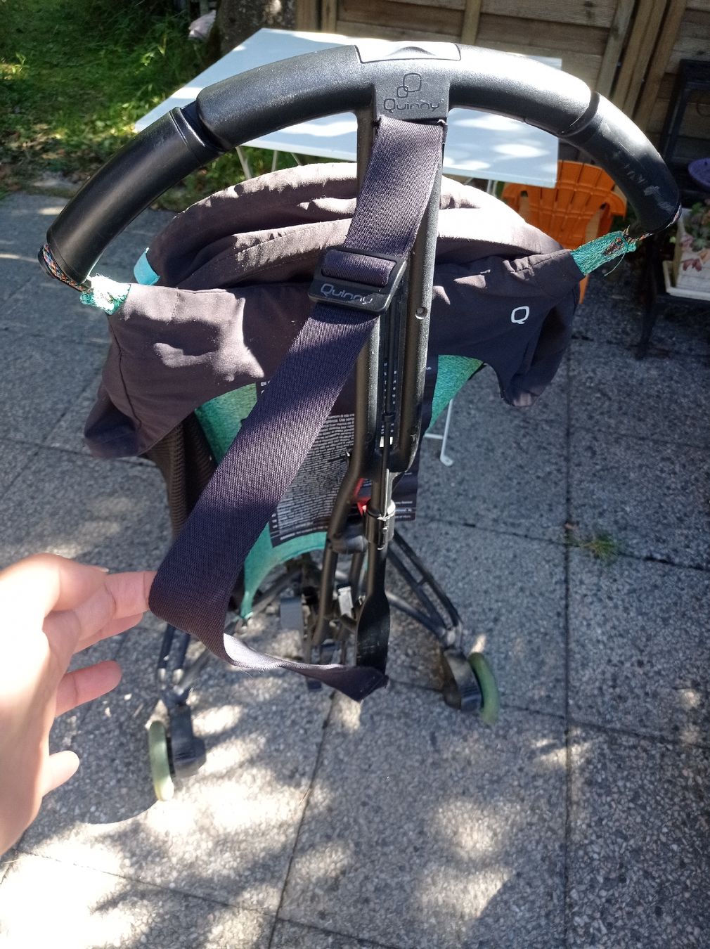 Quinny Carrozzine: Poussette Quinny Zapp Xtra, compacte, idéale voyage – Usato da Saint Cergue venduto da qft_5kjh 6