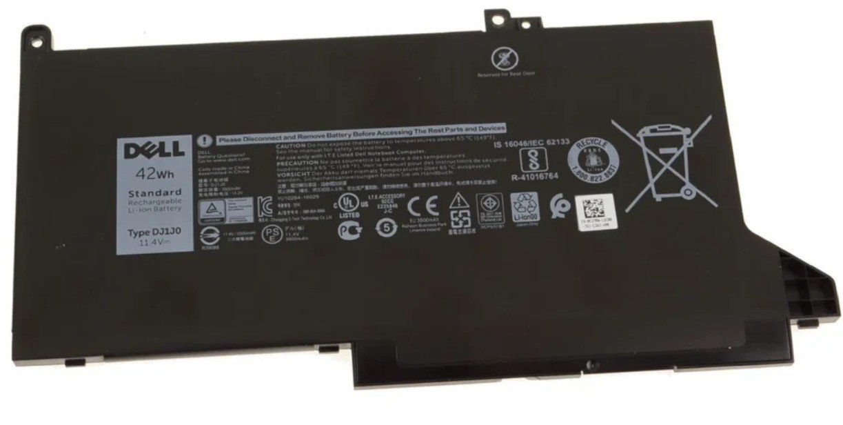 Dell Akkus: 2x Dell Notebook Akku DJ1J0 42Wh ! – Neu und originalverpackt aus Zürich von masterIT
