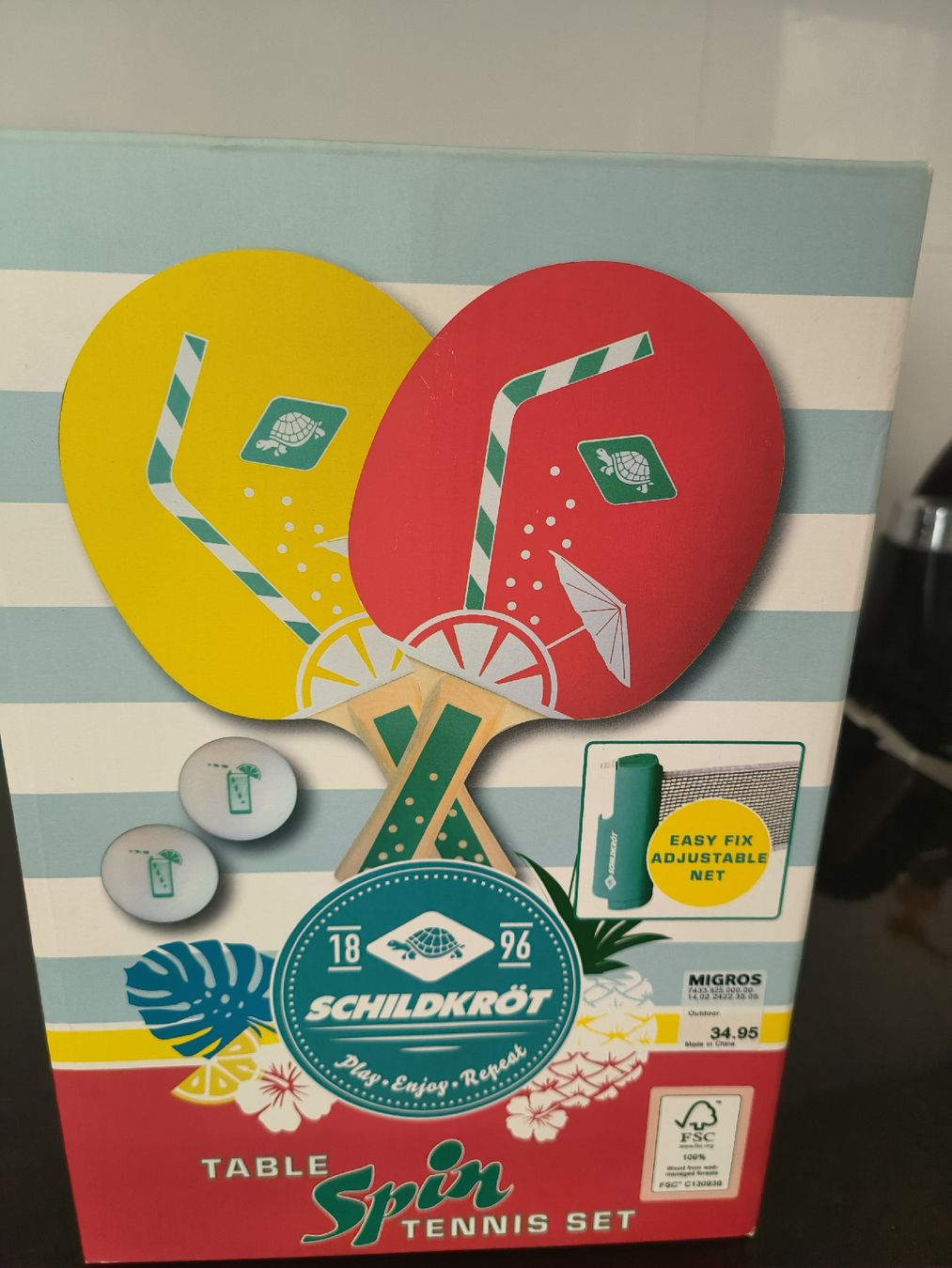Racchette: Table Spin tennis set Neuf,                 NP 34.95 CHF – Nuovo e nell'imballaggio originale da Carouge GE venduto da pro_xrm5 8