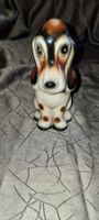 Vintage Jema Holland Pottery Basset Hound Hundefigur