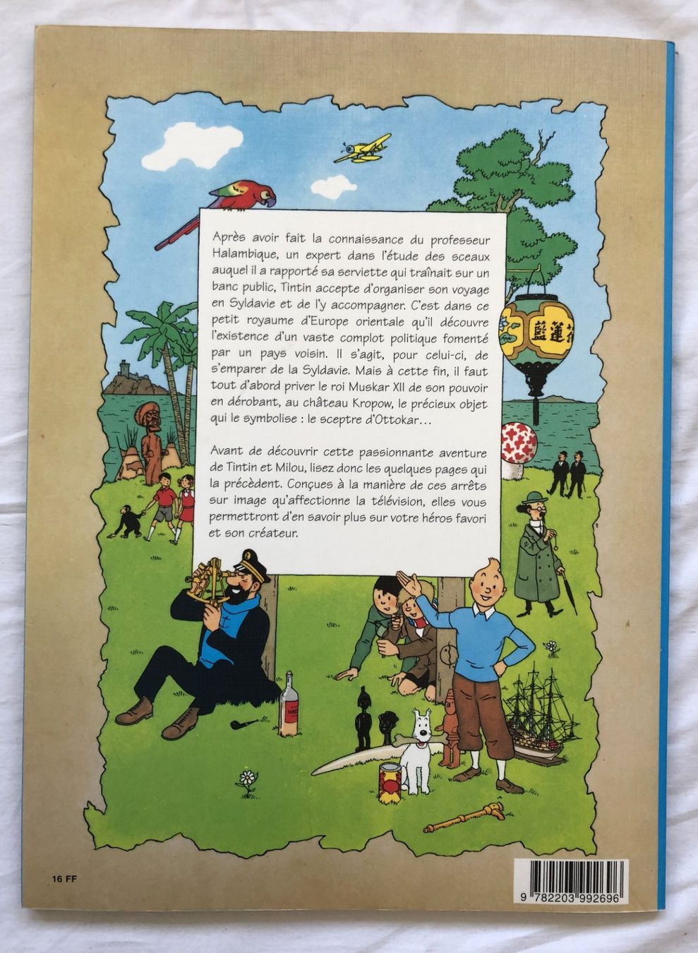 Fumetti: TINTIN + préface - LE SCEPTRE D'OTTOKAR – Usato da Schaffhausen venduto da durruti 8