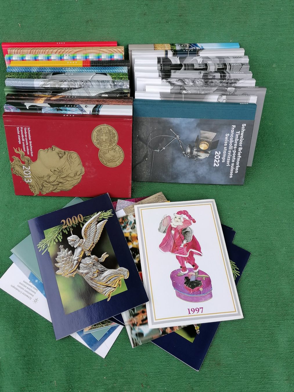 Tutti i francobolli: Briefmarken-Sammlung Schweiz, 2003 bis 2022. LEER – Usato da Rovio venduto da maxmac