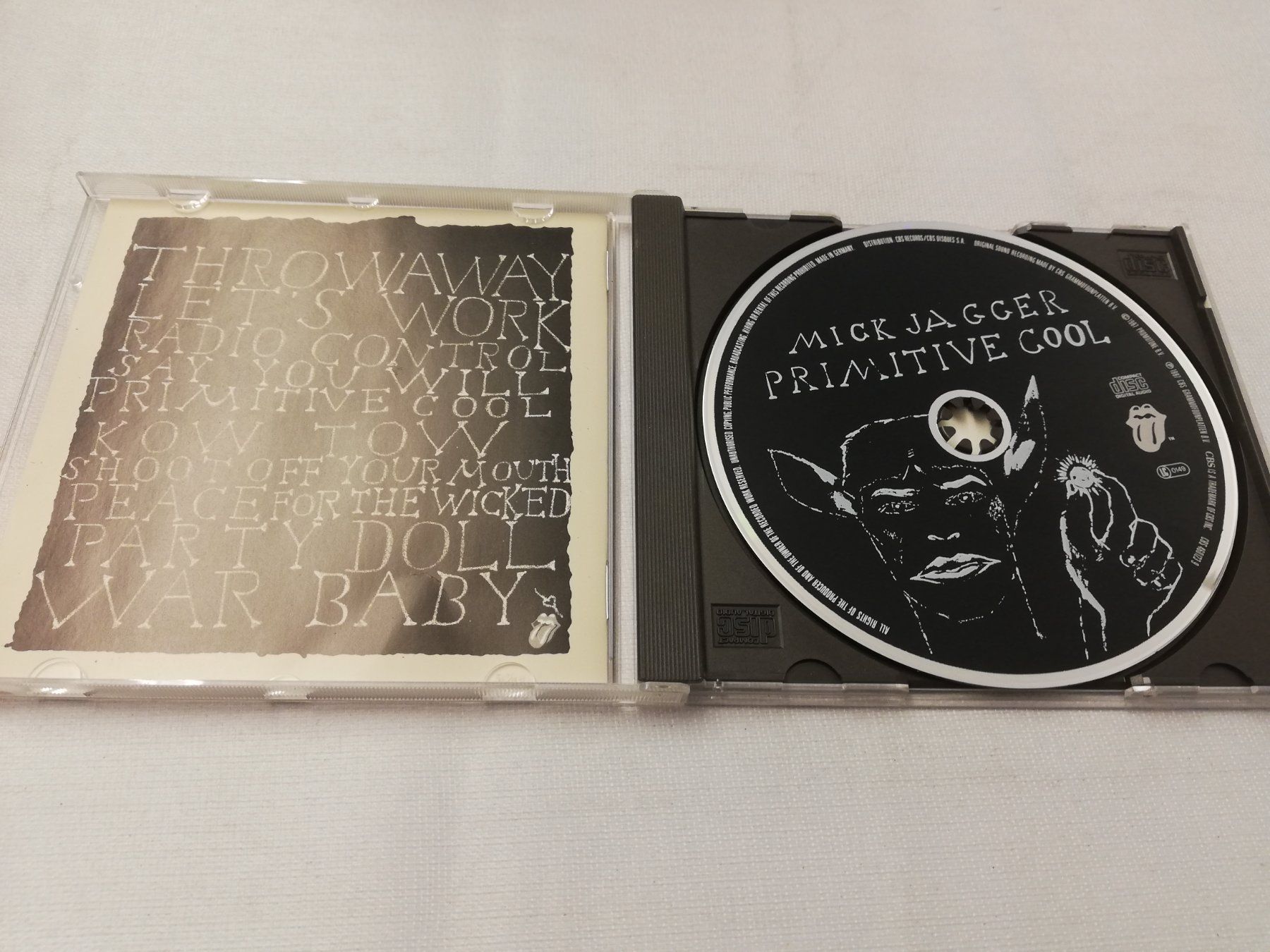 CD: MICK JAGGER - PRIMITIVE COOL – Usato da Bern venduto da Vinylsound.ch 2