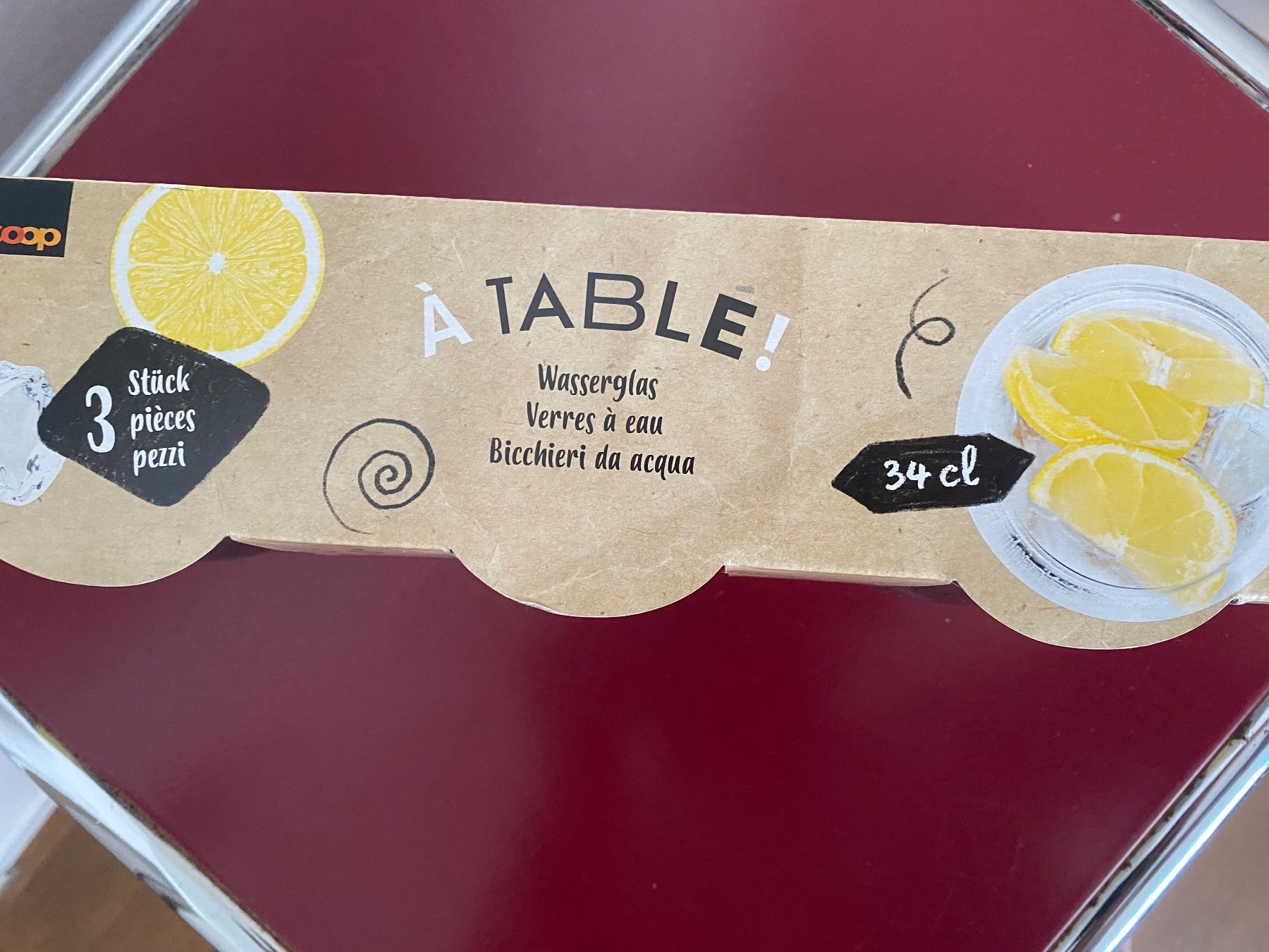 Bicchieri: Wassergläser 3er Set 34cl ungebraucht – Nuovo e nell'imballaggio originale da Luzern venduto da Felicita_26 1
