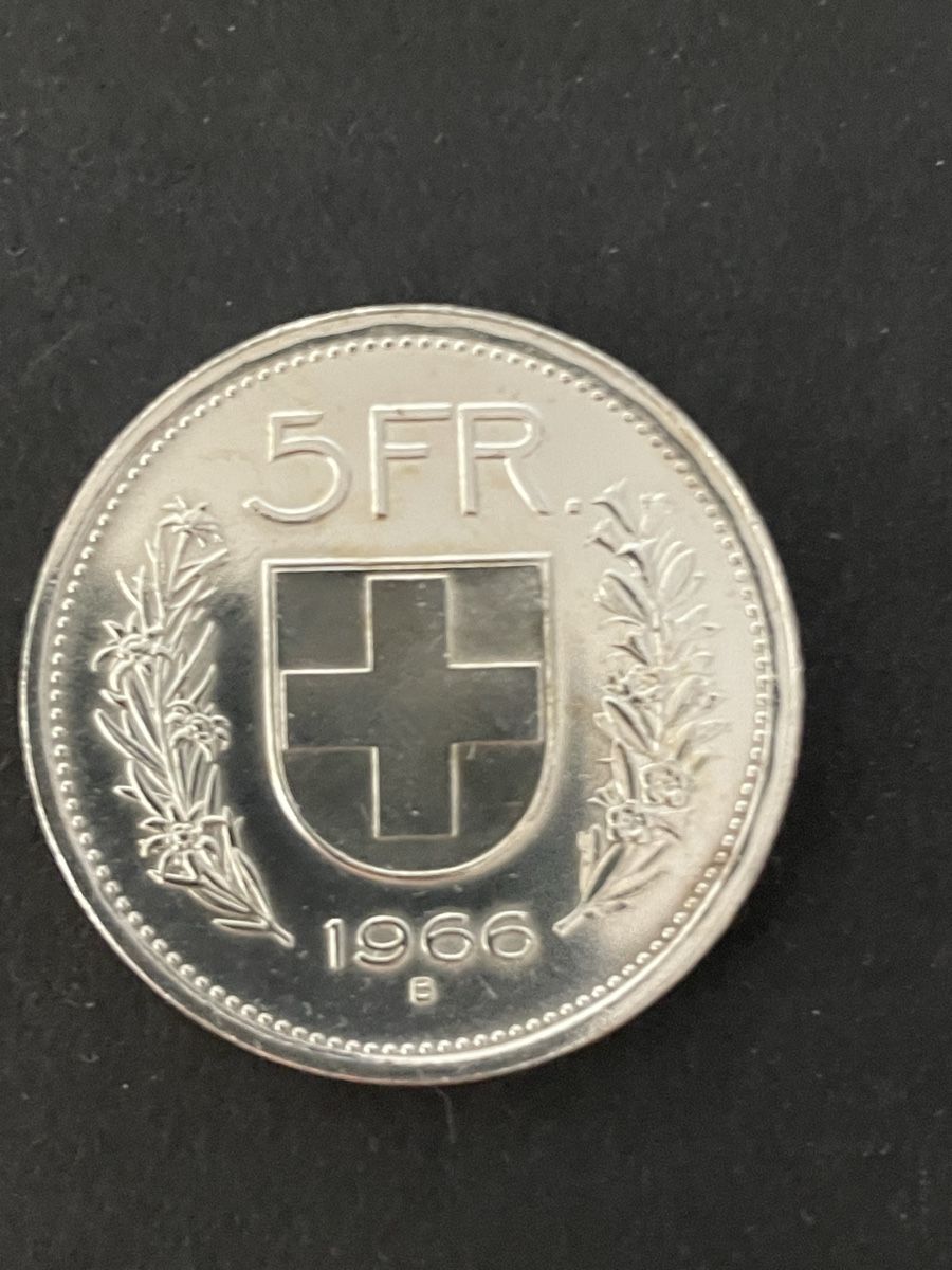 Toutes les monnaies: 5.- Silber CH Jahr 1966 – D'occasion à Meierskappel par Hala03 1