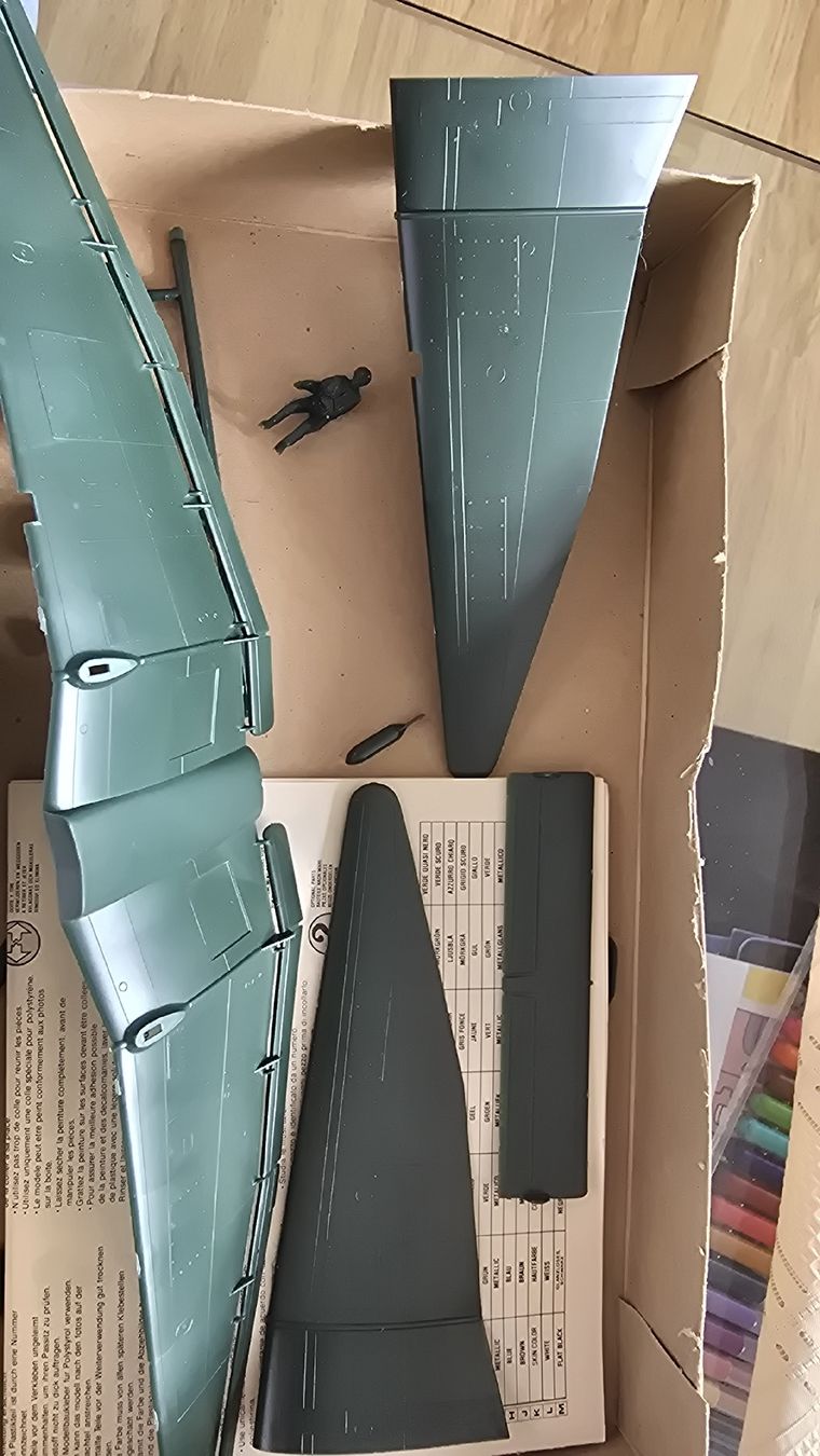 Modellbausätze & Standmodelle: Monogram Stuka Ju87D 1/48 model kit used – Neu und originalverpackt aus Balsthal von cri_8tqn 2