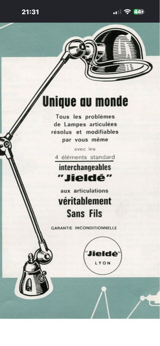 Jieldé Lampes: Lampe Jielde 3 bras – D'occasion à Ecuvillens par mcw_lx9j 7