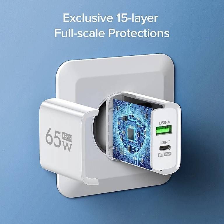 Caricabatterie: Chargeur rapide USB PD Type C 65w couleur blanc – Nuovo e nell'imballaggio originale da Morges venduto da con_jw6n 4