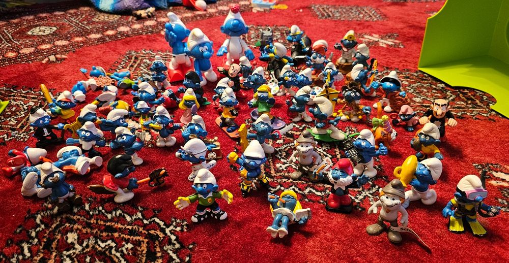 Lot De 15 Figurines Schtroumpfs – La Fanfare (W.G) – Tous Différents – Allemagne