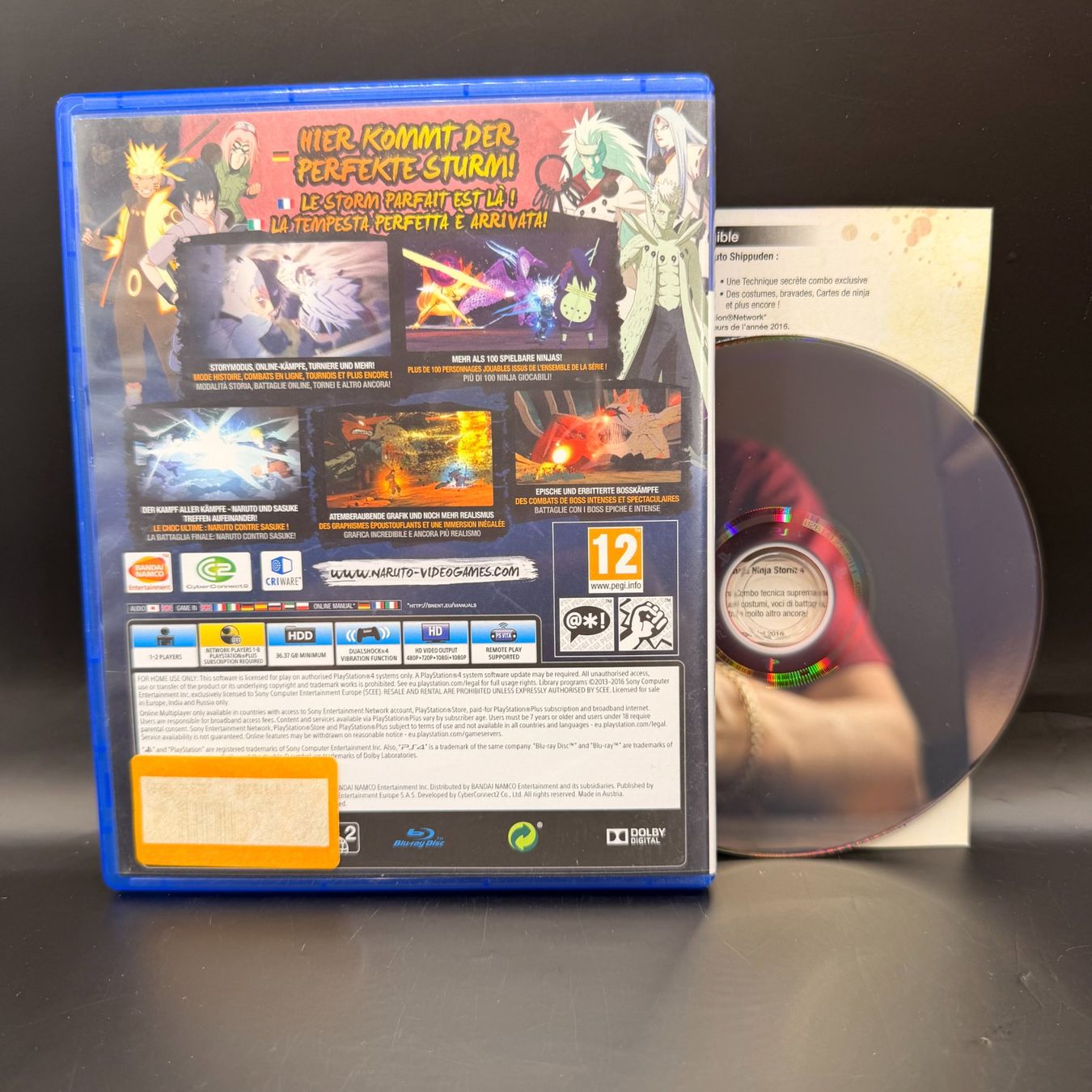 Giochi: Naruto Shippuden Ultimate Ninja Storm 4 Playstation 4 – Usato da Düdingen venduto da Nerdworld 1
