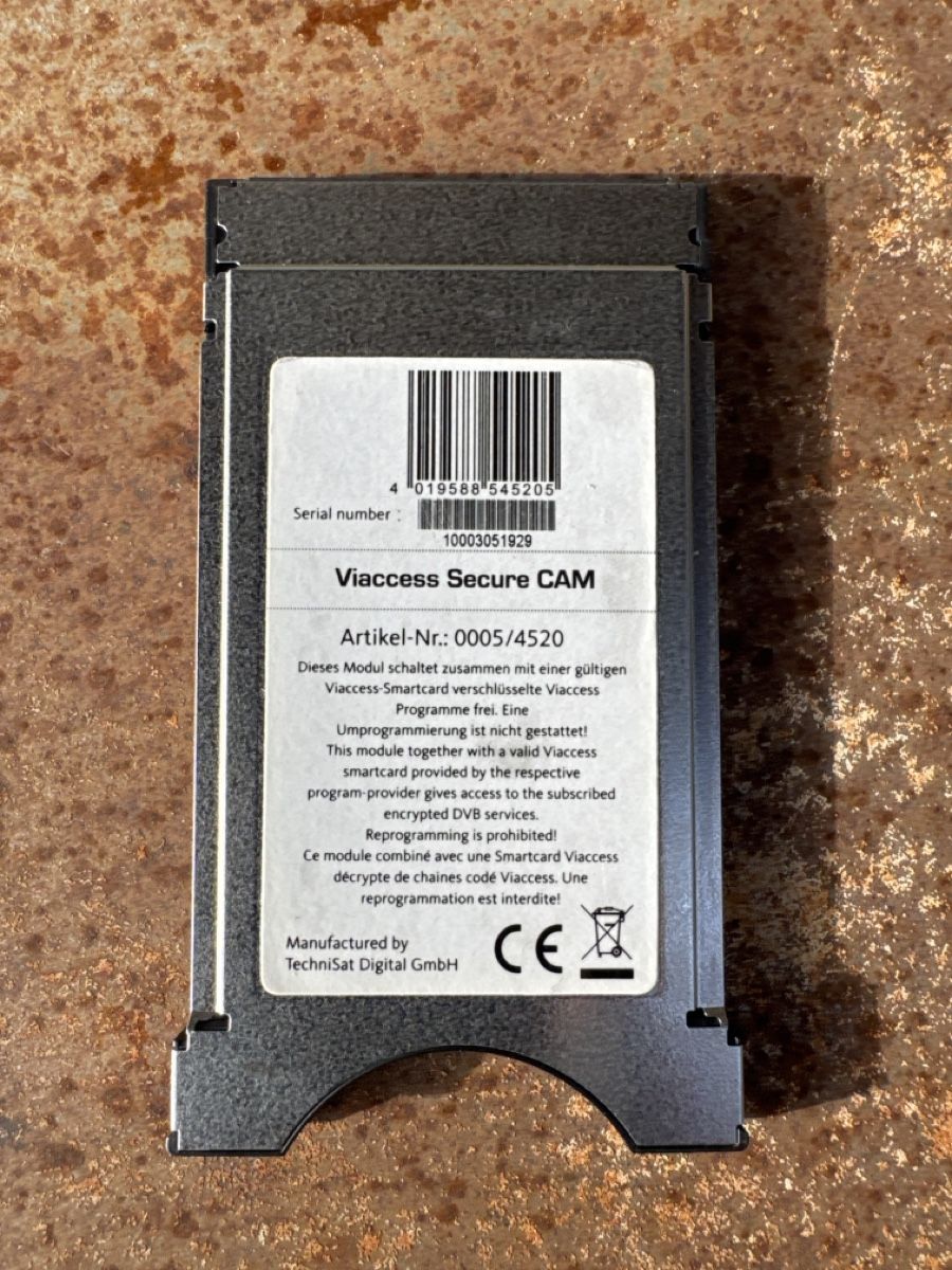 Lettori di schede: TechniSat Viaccess Secure CAM CI Modul gebraucht – Usato da Zürich venduto da anwand 1