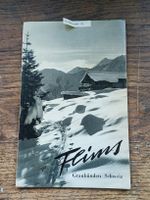 Alter Prospekt / Flims - Graubünden Ausgabe ca. 1939