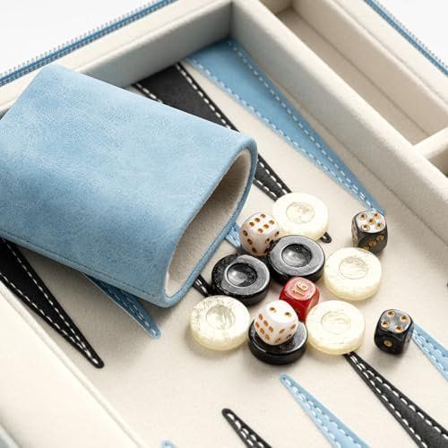 Spiele: Backgammon klassisches Brettspiel mit faltbarem – Neu und originalverpackt aus Hundwil von Stallone6 3