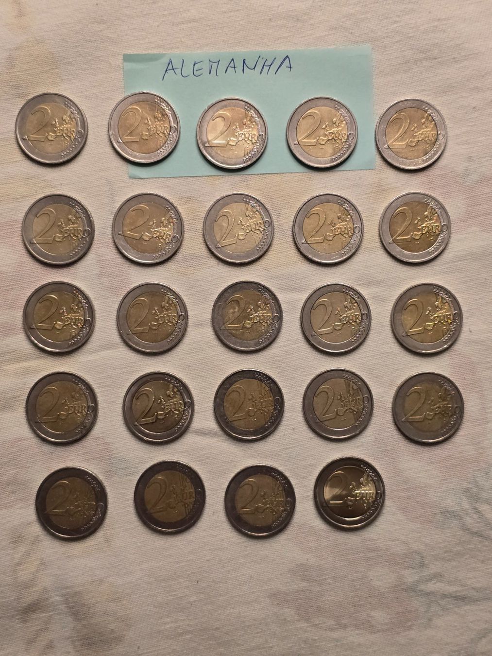Tutti le monete: 2-Euro-Münzen Deutschland – Usato da Neuenhof venduto da brasvarela 1