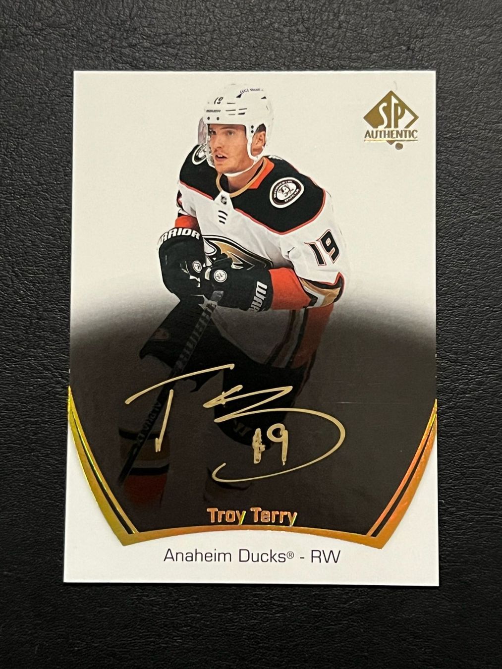 NHL Carte collezionabili: Troy Terry 2021 SP Authentic Auto Anaheim Ducks – Nuovo (secondo la descrizione) da Möhlin venduto da SwissHockeyCards