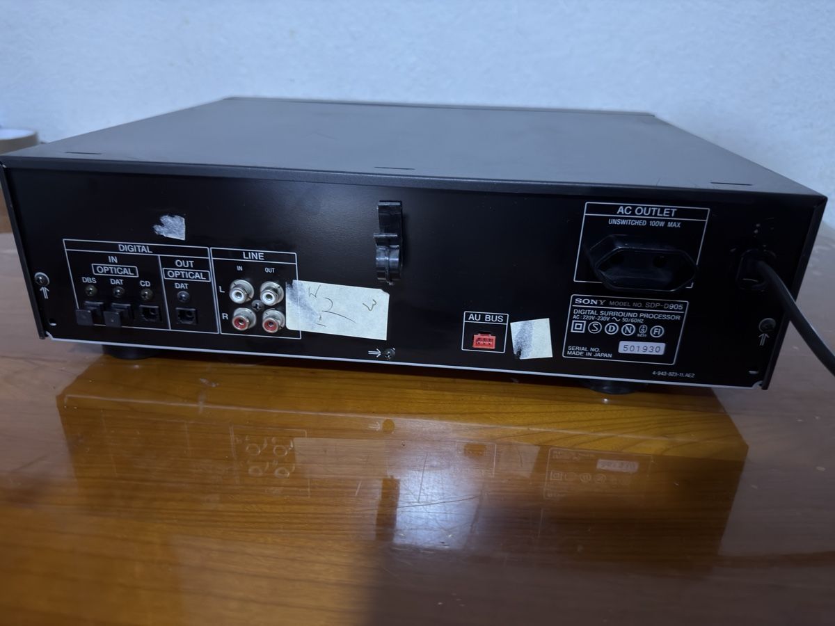 Sony Systèmes audio & multimédias: Sony Digital Surround Prozessor SDP-D905  – D'occasion à Zürich par semi16 7