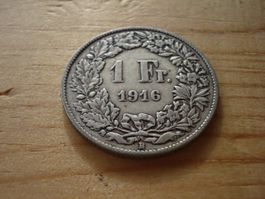 (D2) 1 Franken 1916
