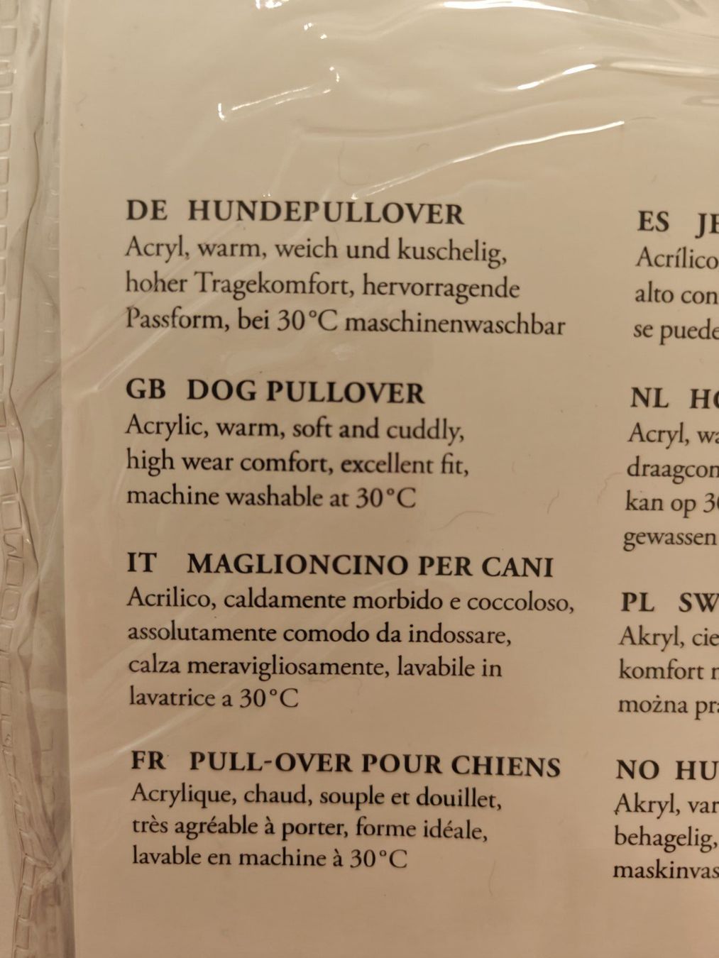 Hunter Abbigliamento: Hunde-Pulli von Hunter, Antracit 35 cm – Usato da Wädenswil venduto da alex-maxima 5