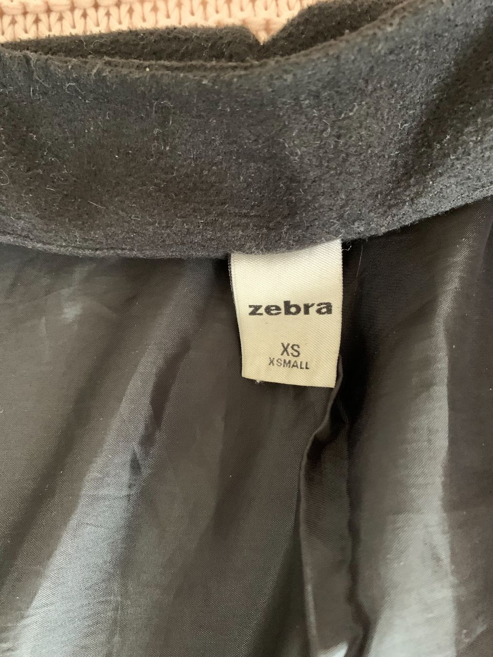 Zebra Cappotti: Manteau noir classique – Usato da Montreux venduto da iizaa811 3
