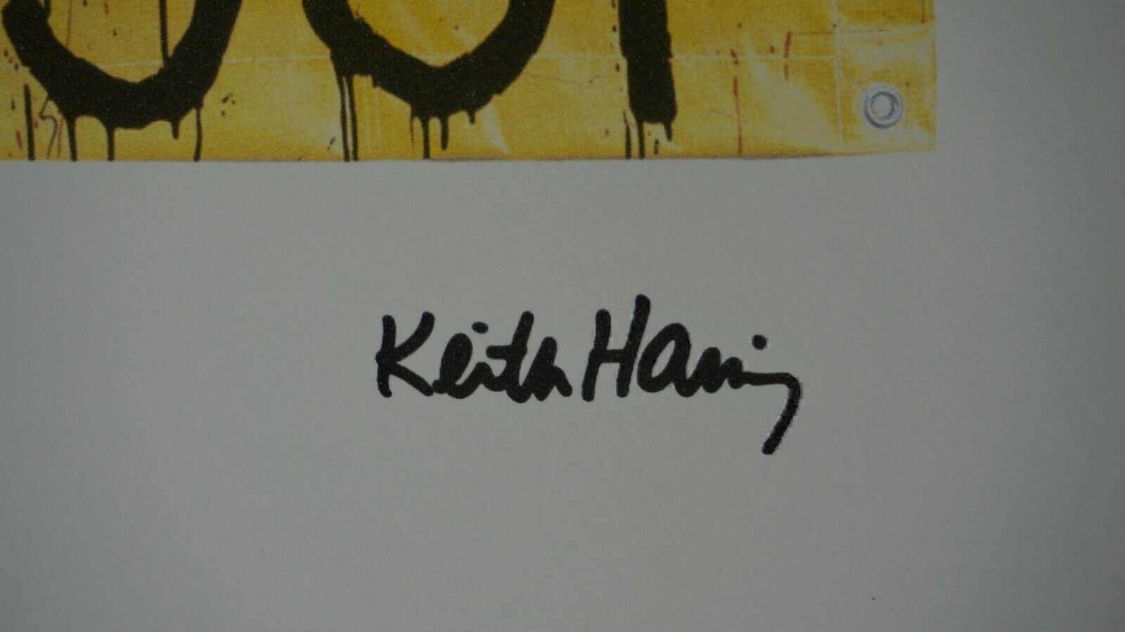 Foto & Immagini: KEITH HARING   HANNUMMERIERT DRUCKSIGNIERT – Usato da Gersau venduto da grafik-kunst 3