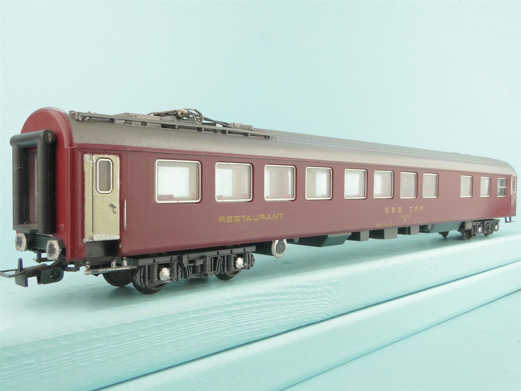 Liliput Modellini di ferrovie: Liliput SBB RIC Restaurant – Usato da Bülach venduto da cann11 8