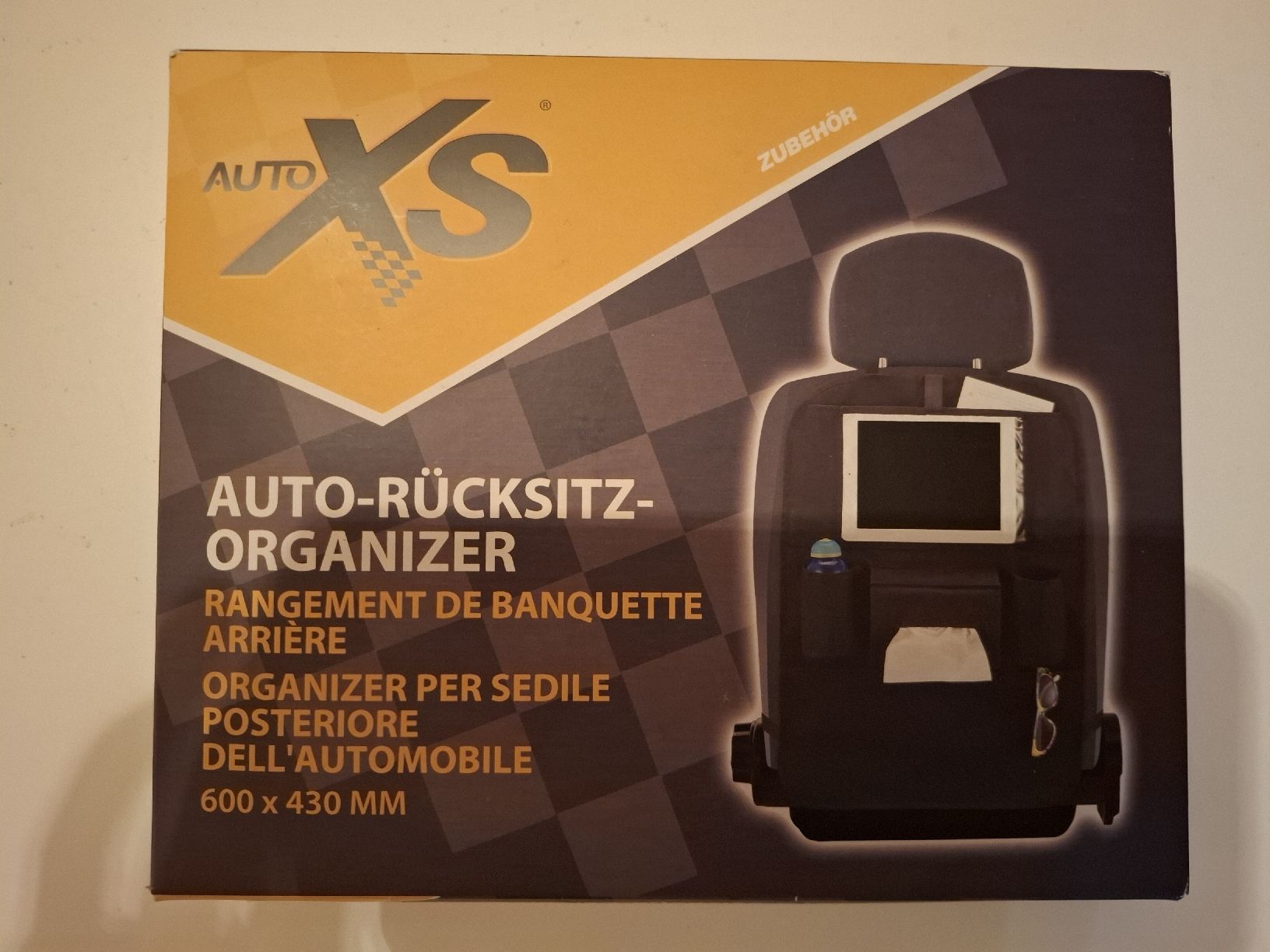 Supporti a parete: NEU! Auto Rücksitz Organizer – Nuovo e nell'imballaggio originale da Rotkreuz venduto da PrelovedPicks