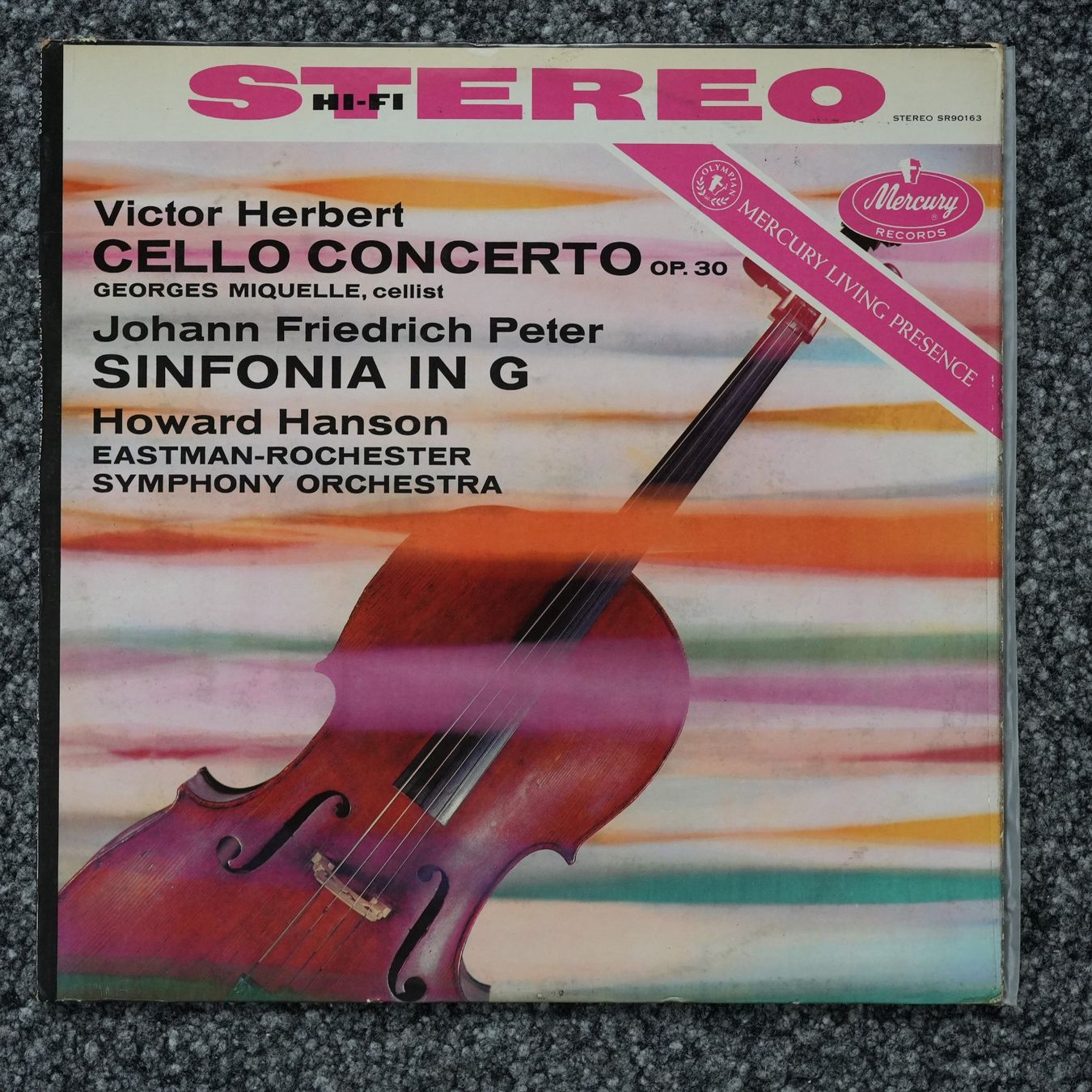 Schallplatten: Mercury SR 90163 / Herbert / Cello Concerto – Gebraucht aus Brunnen von Techfreak1