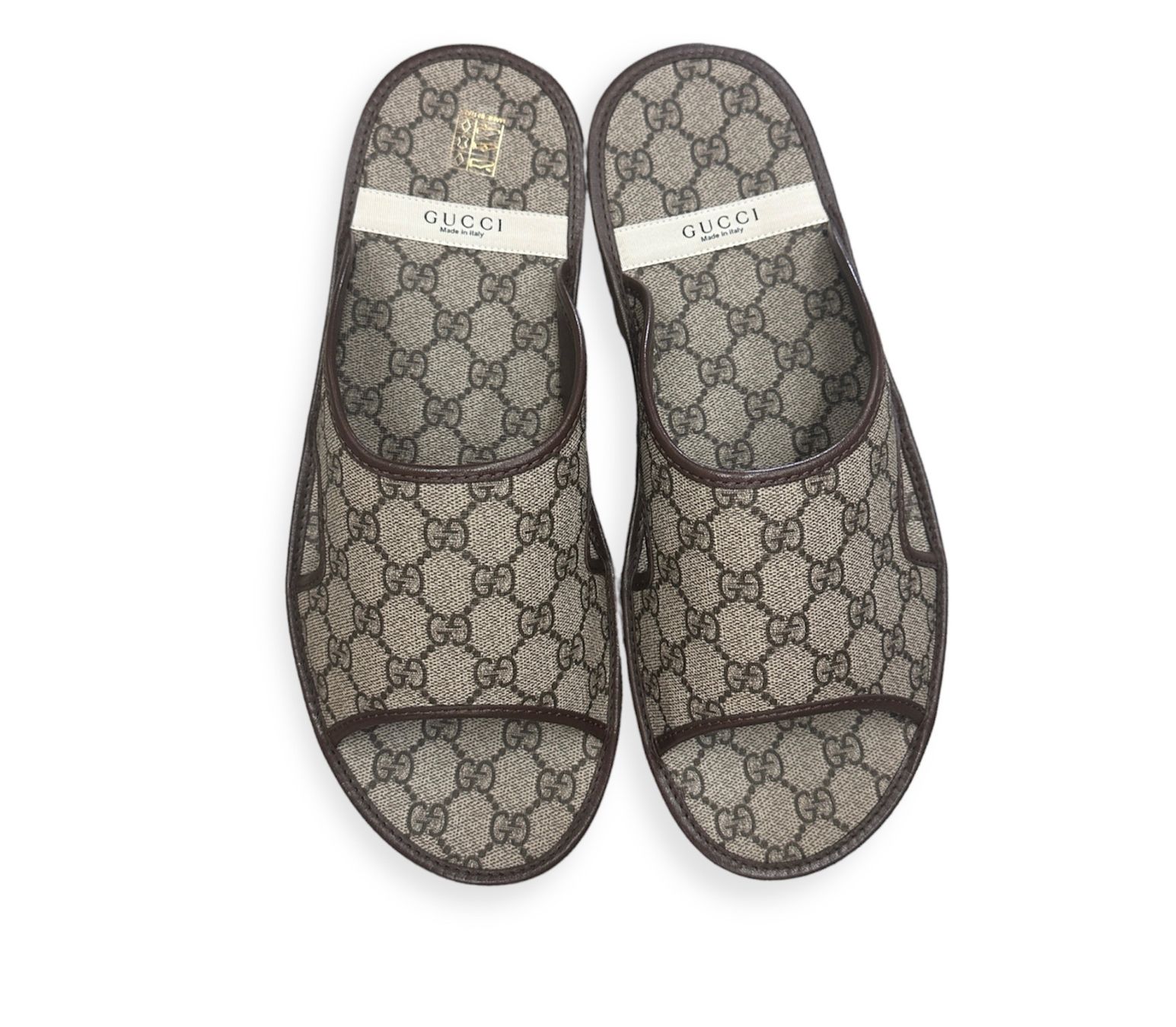 Gucci Scarpe da uomo: Gucci GG Supreme Sandale Gr 44 – Nuovo e nell'imballaggio originale da Lachen SZ venduto da HelvetiaLuxury 4