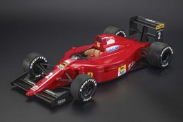 FERRARI 641/2 #2 WINNER PORTUGAL GP (with pilot) 1/12 NEU