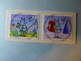 2016 Sondermarken Molly Monster ET Voll 1581-1582
