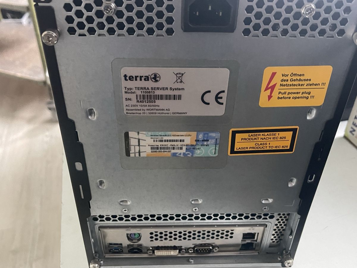 Server: TERRA Server System N4012S03, Intel Xeon  – Usato da Wängi venduto da Bmo 2