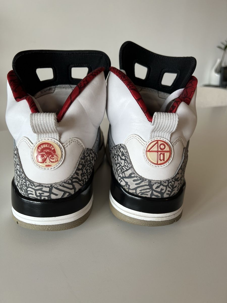 Jordan Scarpe da uomo: Jordan Spizike White Cement Gr 43) – Usato da Basel venduto da Ksjusha 2