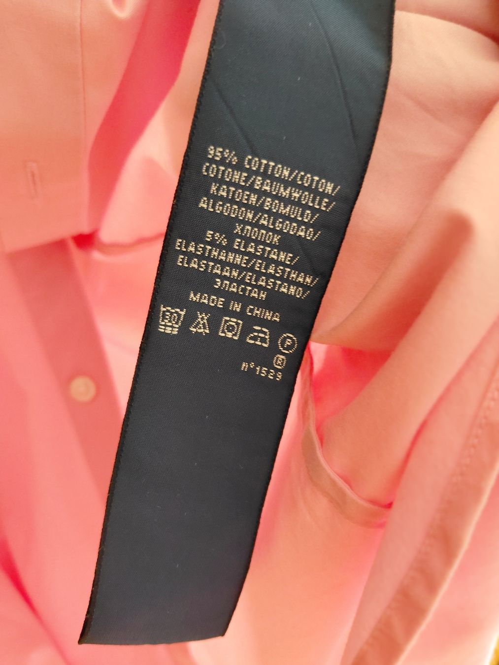 Camicette: Camicia Ralph Lauren rosa maniche corte cotone elastan tag S – Usato da Lugano venduto da ycd_rv8h 2