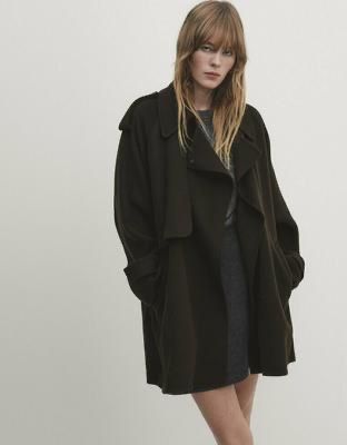 Massimo Dutti Cappotti: Brauner Kurzmantel Massimo Dutti S – Usato da Oberwil-Lieli venduto da Claudine_1988 1