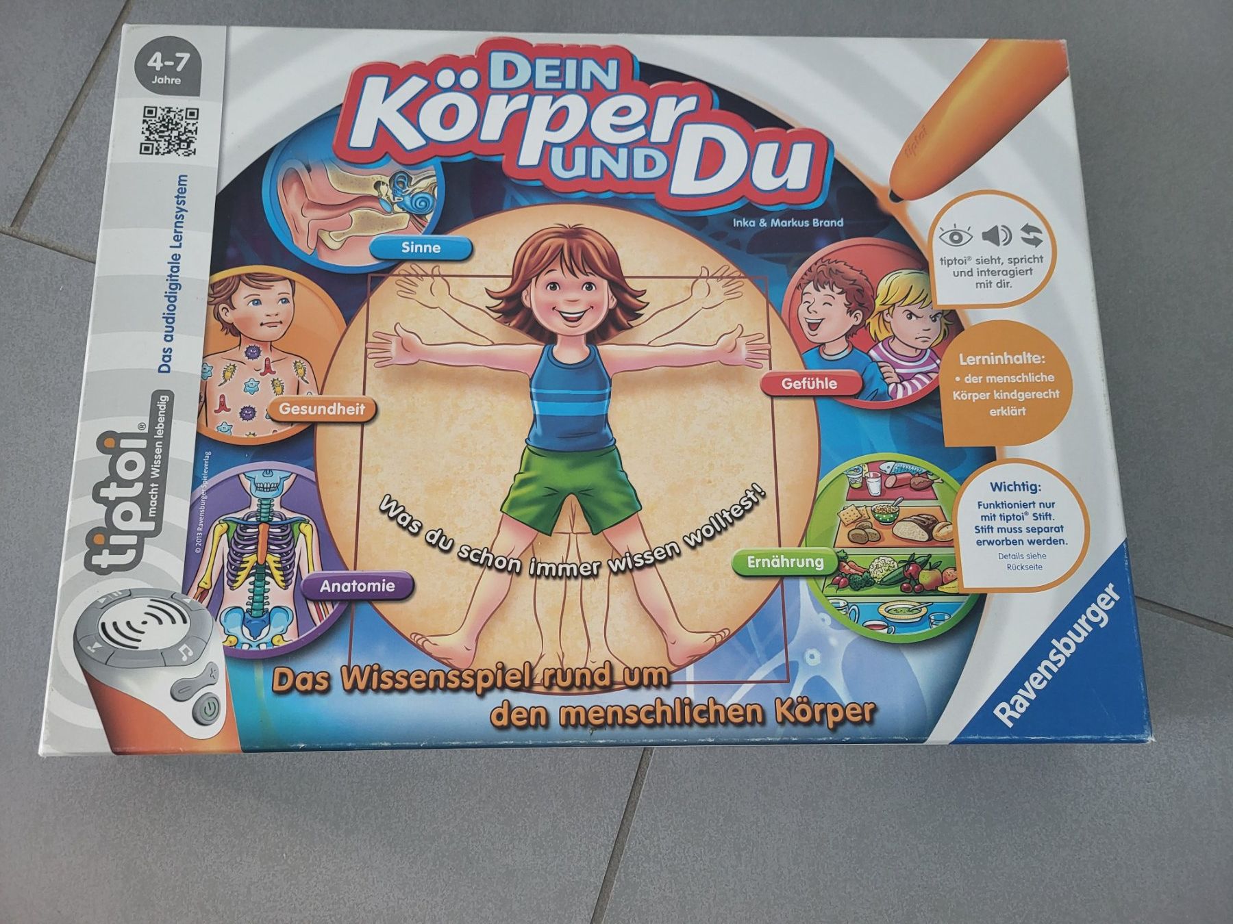 Ravensburger Spiele: Tip Toi Dein Körper und Du Spiel – Gebraucht aus Boswil von i12i