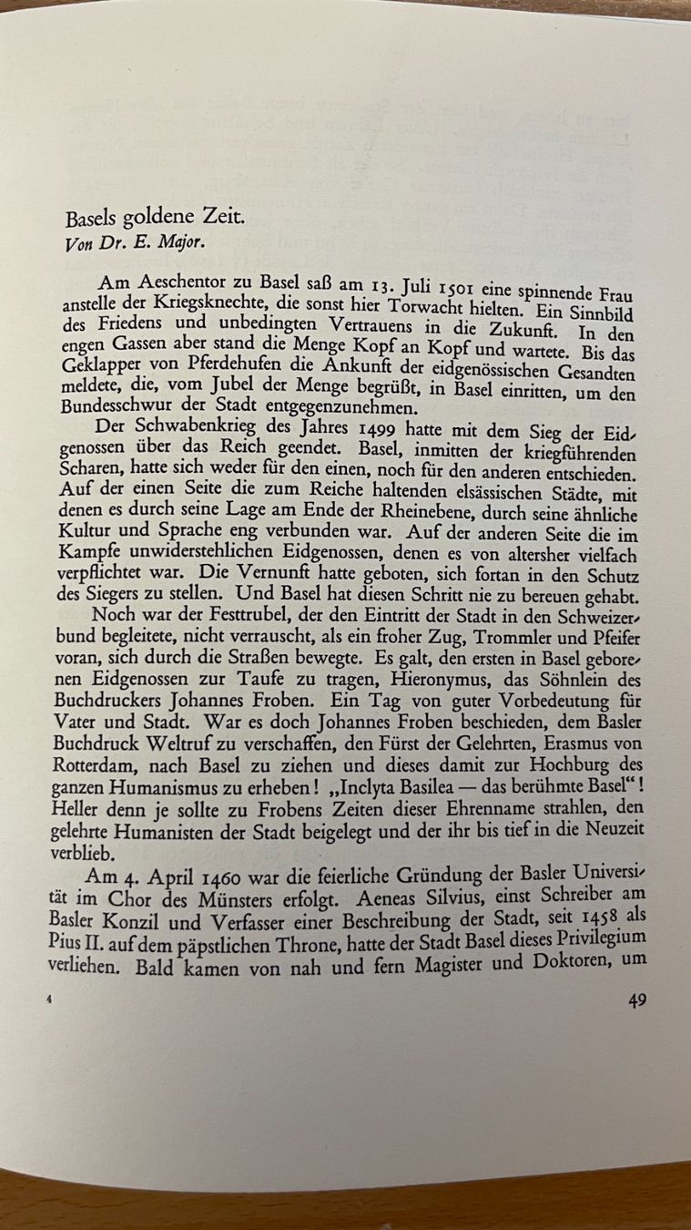Bücher: BASEL EIN STADTBUCH 1932 – Gebraucht aus Glattfelden von markweb 4