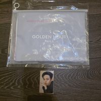 ateez golden hour pt.5 slogan towel popup with jongho pc