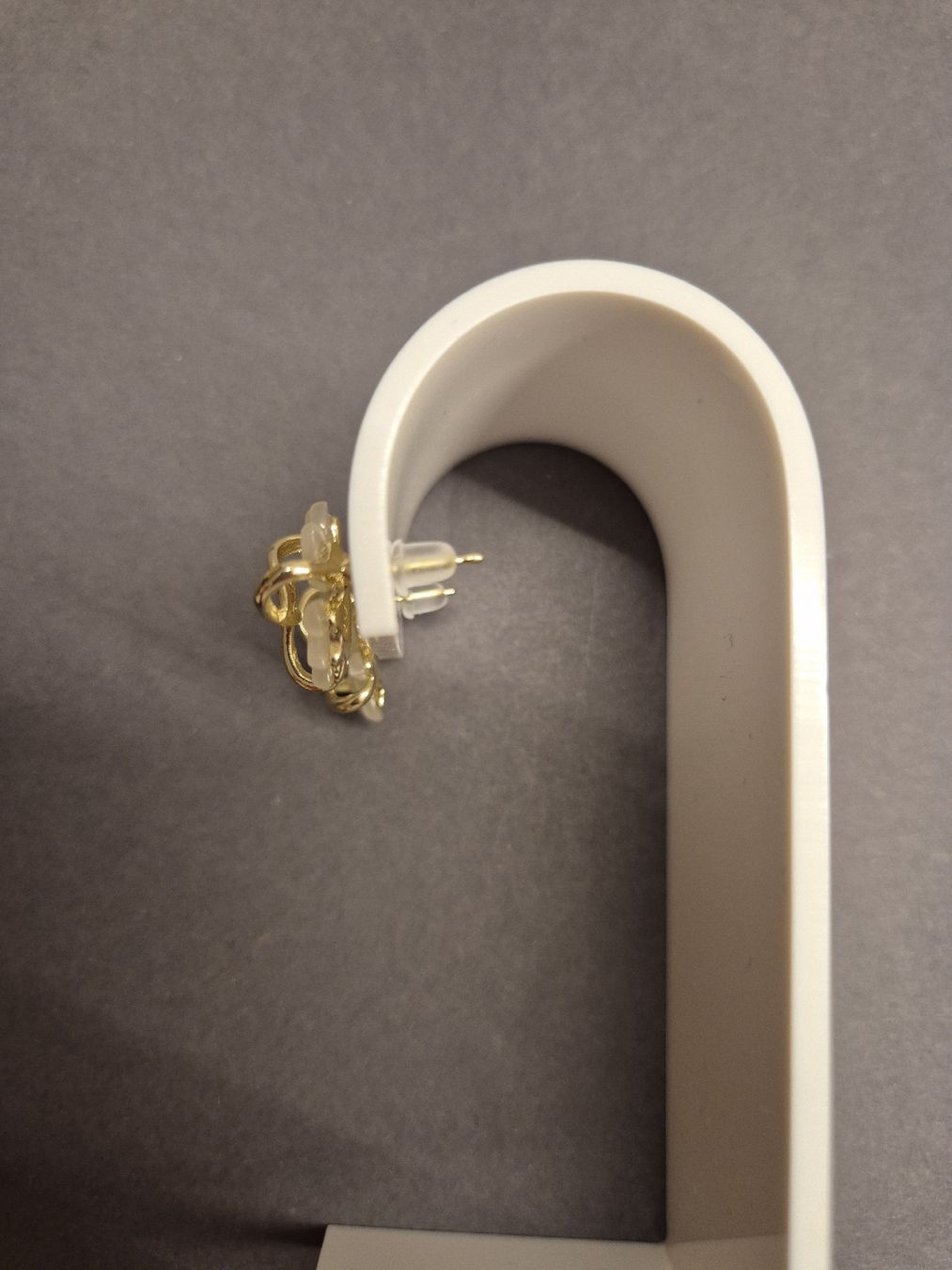 Orecchini pendenti & Orecchini a lobo: Ohrringe Blumenmuster goldig – Nuovo e nell'imballaggio originale da Rotkreuz venduto da Carbone_Bijou-Shop 1