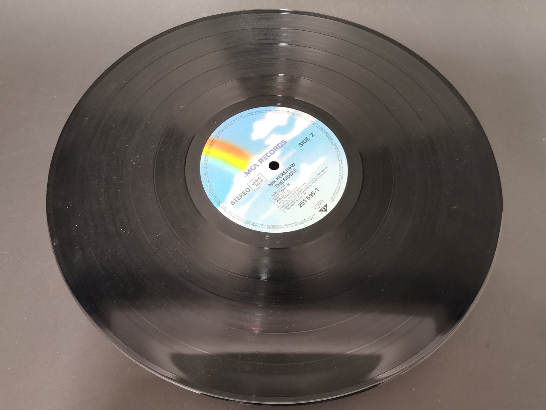 Dischi in vinile: SCHALLPLATTE Vinyl Nik Kershaw "The Riddle" – Usato da Schaffhausen venduto da Restwert_SH 5