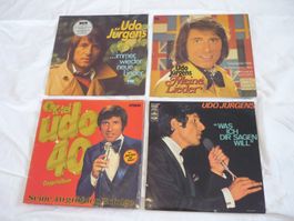 4 x Vinyl Schallplatten - Udo Jürgens - Lps