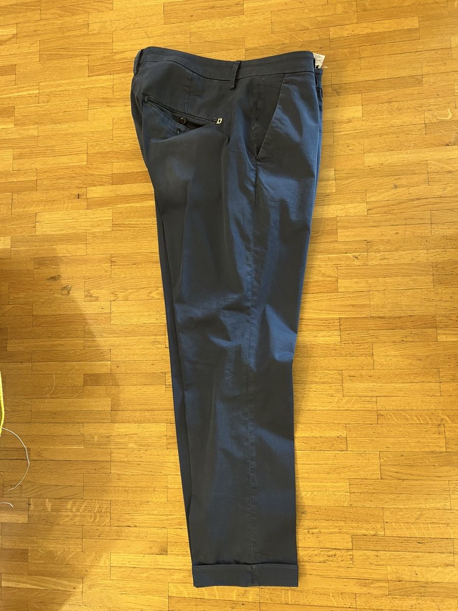 Dondup Pantaloni: Dondup, pantalon coton, bleu, taille 35 – Usato da Lausanne venduto da lavirgule 1