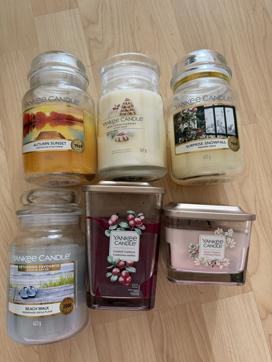 Yankee Candle Kerzen: 6x Yankee Candle – Gebraucht aus Regensdorf von __Claudia_