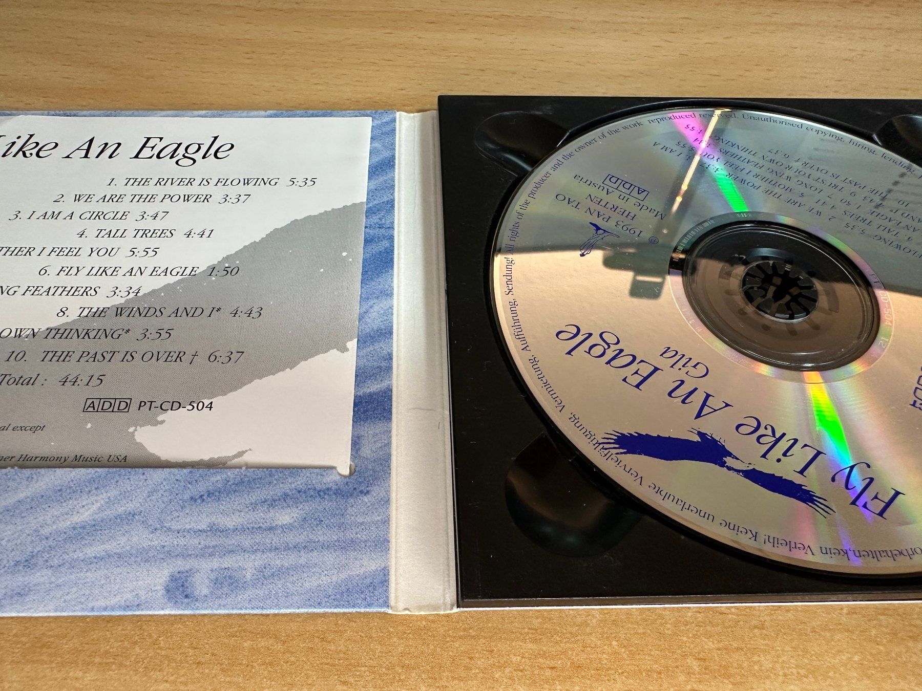 CD: Gila – Fly Like An Eagle – Usato da Rikon im Tösstal venduto da Alpenmutz 2