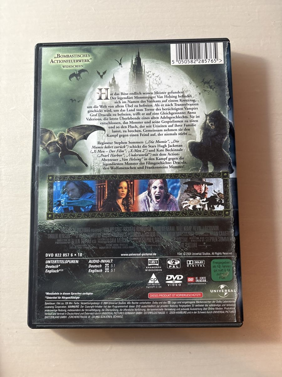 Tutti i DVDs: Van Helsing- Das Abenteuer hat einen Namen – Usato da Ruswil venduto da Slivio_ 1